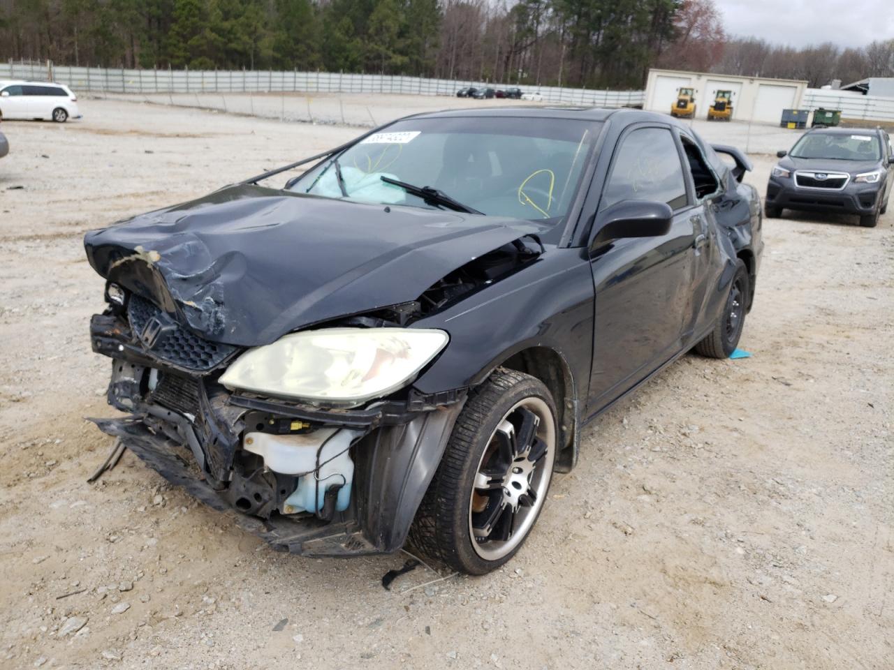 Photo 2 from auction – 2005 HONDA CIVIC EX with VIN 1HGEM21925L015142