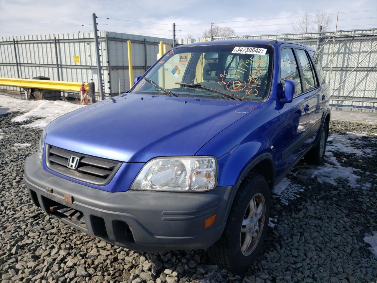 Photo 2 from auction – 2001 HONDA CR-V EX with VIN JHLRD17661C051999