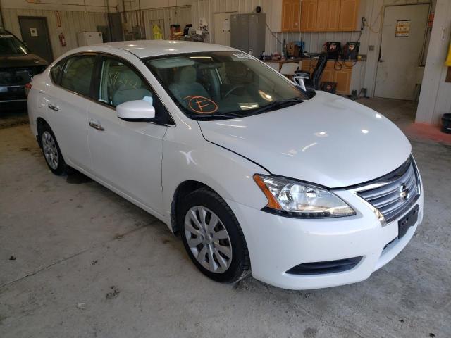 NISSAN SENTRA S 2013 with VIN 3N1AB7AP7DL756259 - Photo from auction