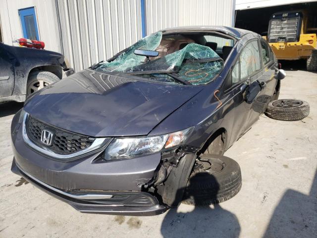 Photo 2 from auction – 2014 HONDA CIVIC LX with VIN 19XFB2F59EE055323