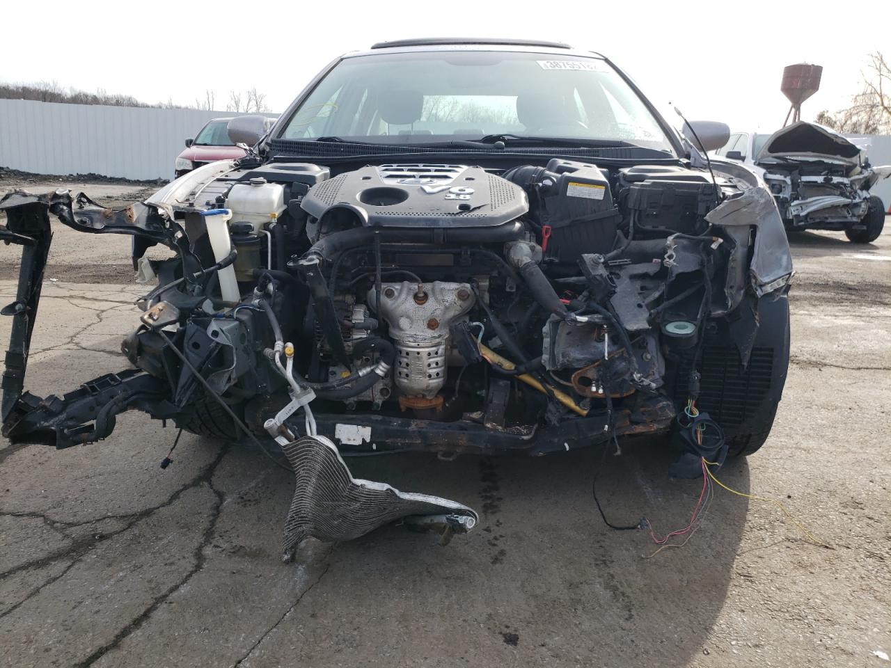 Photo 9 from auction – 2007 HYUNDAI AZERA SE with VIN KMHFC46F47A243797