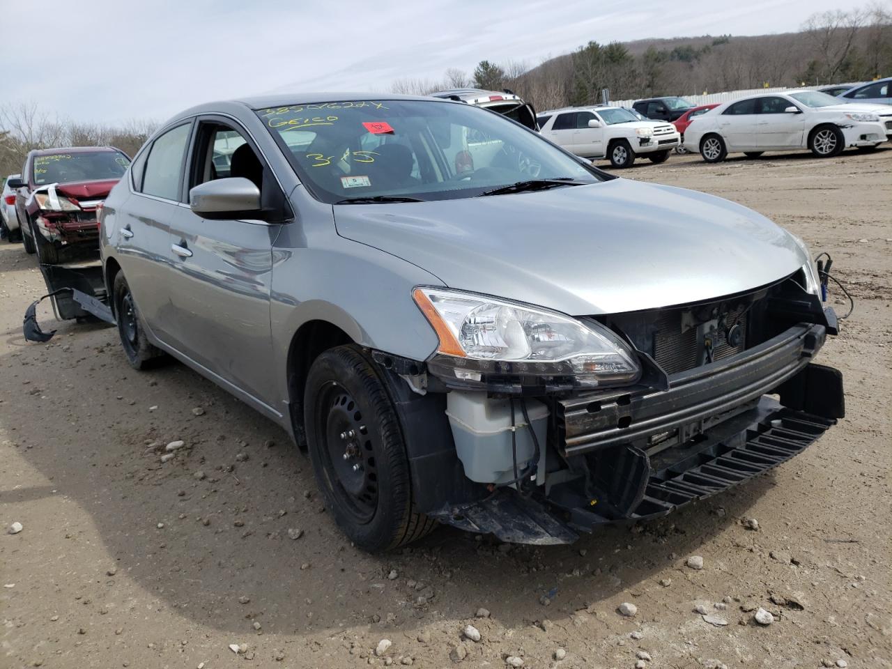 Photo 1 from auction – 2014 NISSAN SENTRA S with VIN 3N1AB7AP1EY224817