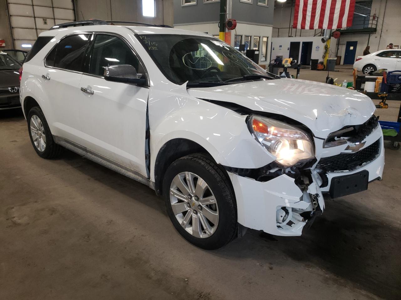 CHEVROLET EQUINOX LT 2011 with VIN 2CNFLGEC6B6416184 - Photo from auction