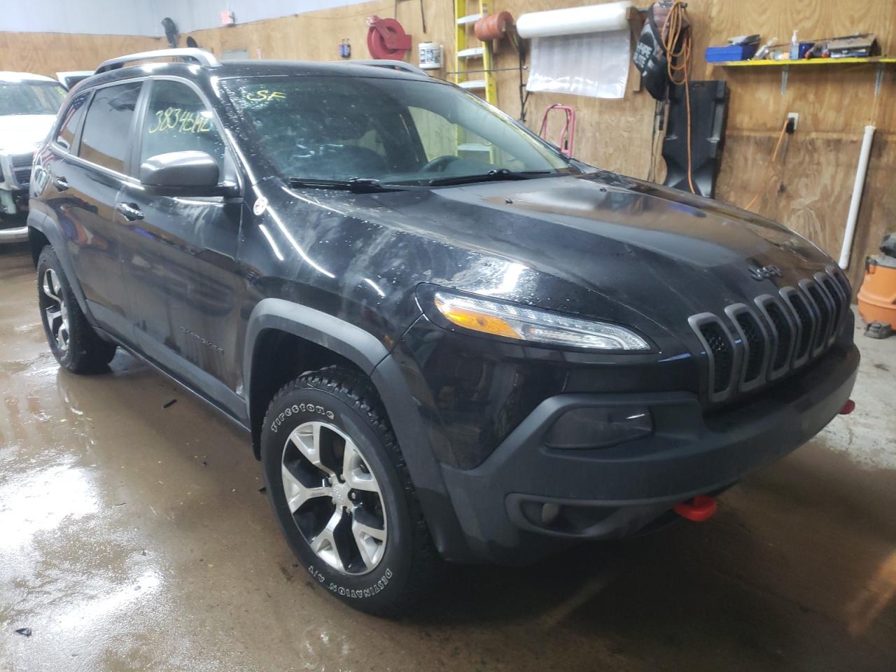 JEEP CHEROKEE T 2018 with VIN 1C4PJMBX1JD539394 - Photo from auction