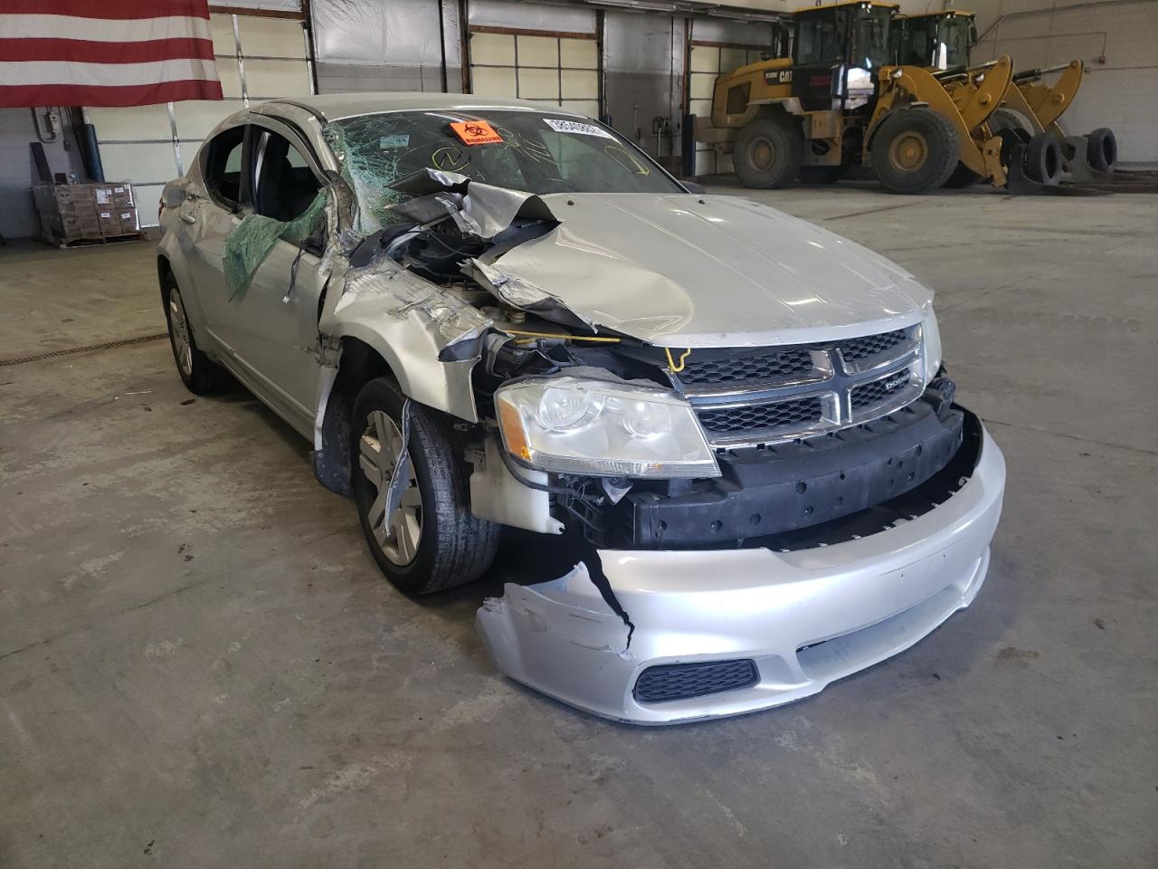 DODGE AVENGER 2011 with VIN 1B3BD4FB2BN553995 - Photo from auction