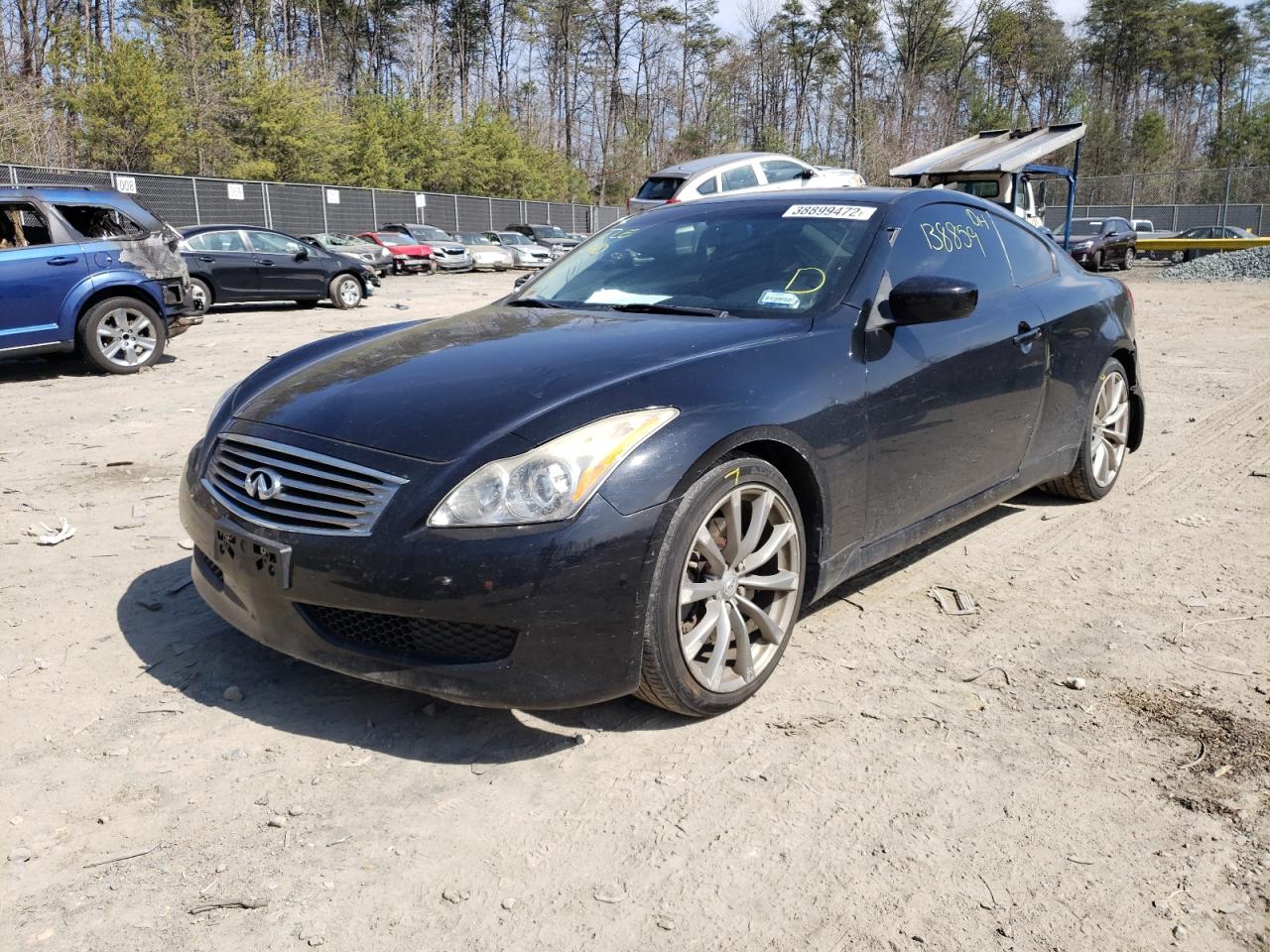 Photo 2 from auction – 2009 INFINITI G37 BASE with VIN JNKCV64E69M603384