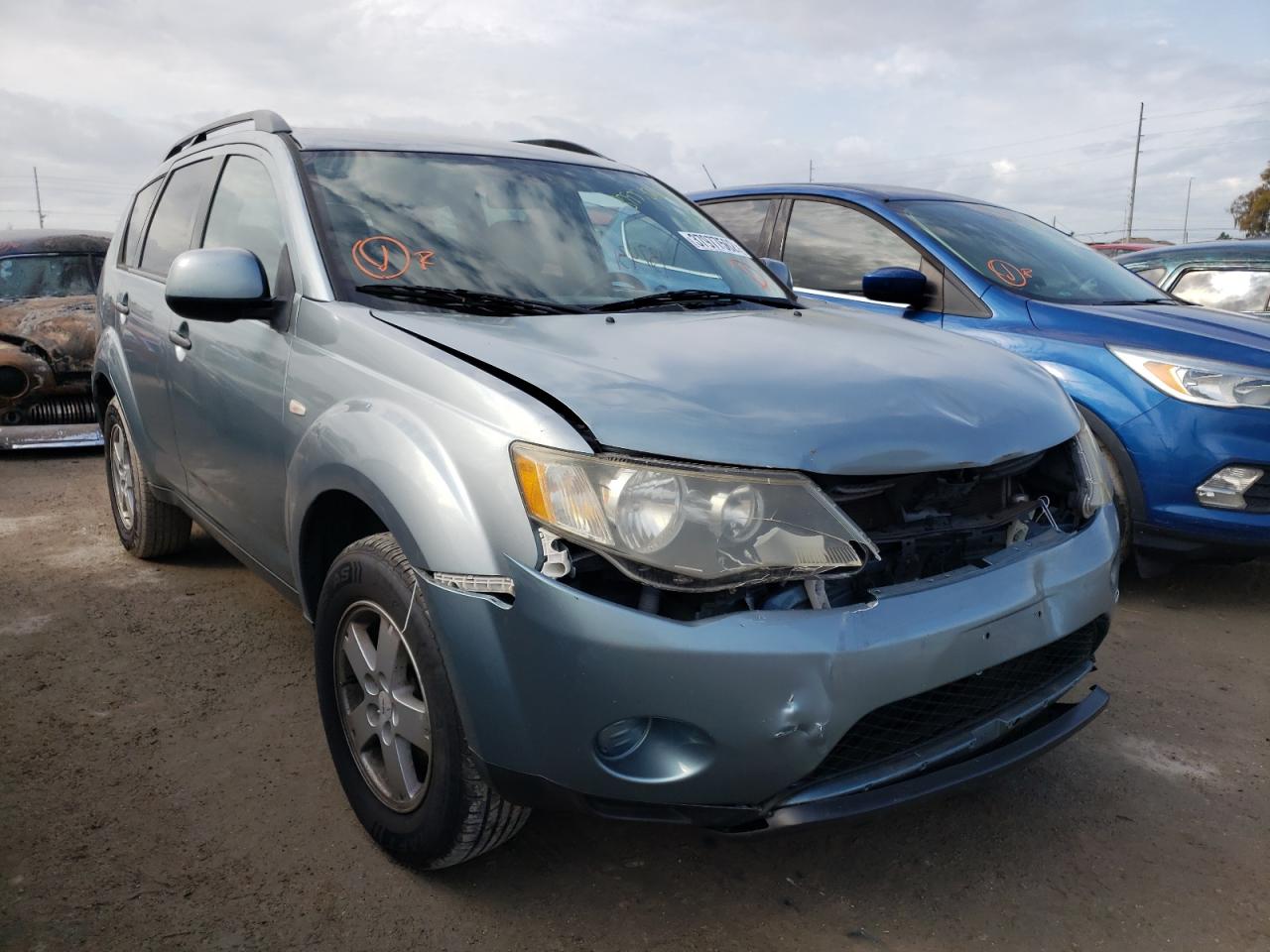 MITSUBISHI OUTLANDER 2007 with VIN JA4MS31X57Z010256 - Photo from auction