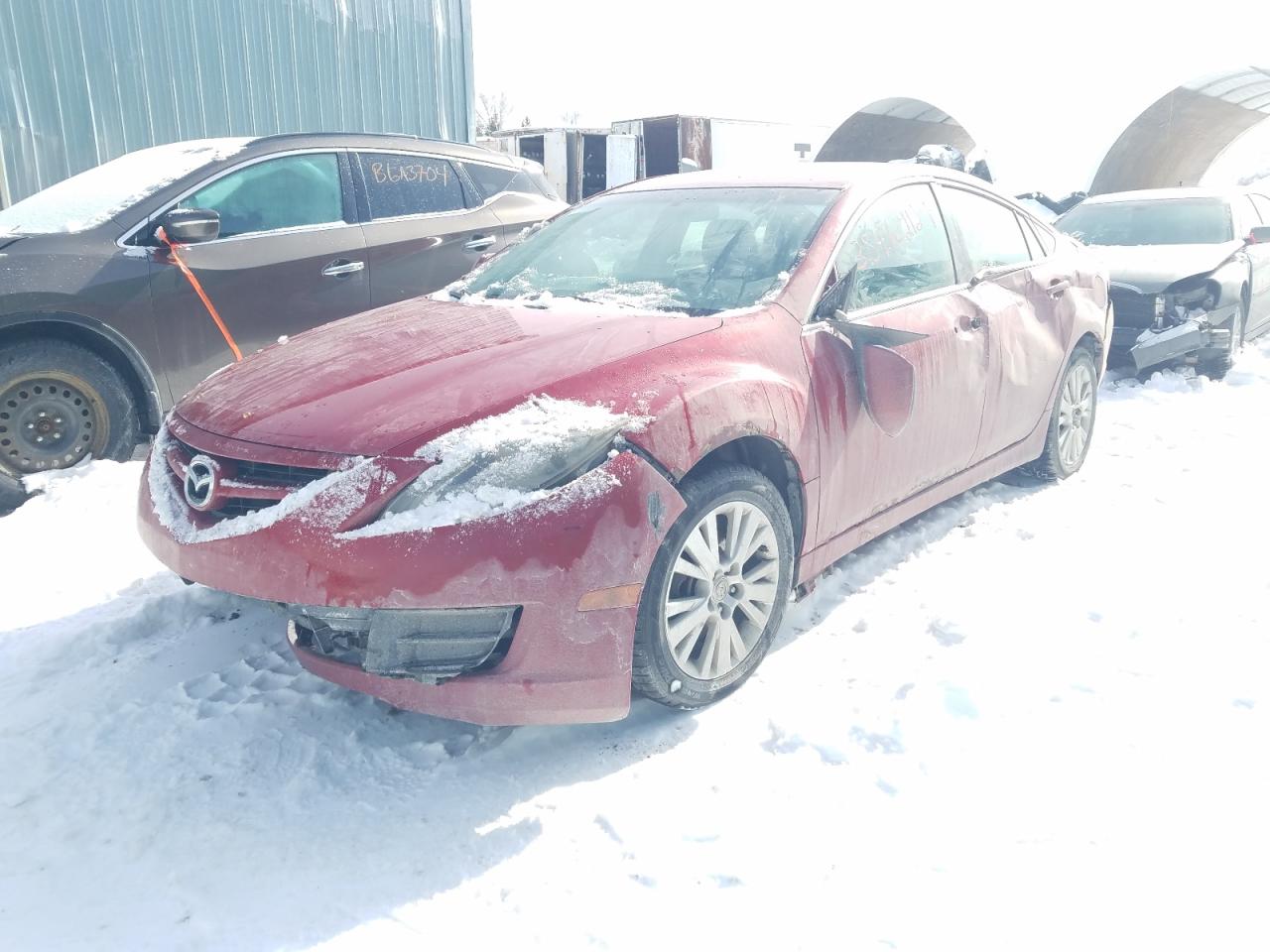 Photo 2 from auction – 2010 MAZDA 6 I with VIN 1YVHZ8BH9A5M37701