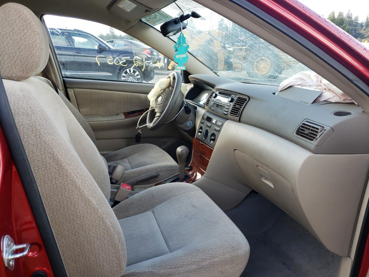 Photo 5 from auction – 2004 TOYOTA COROLLA CE with VIN 2T1BR32EX4C260135