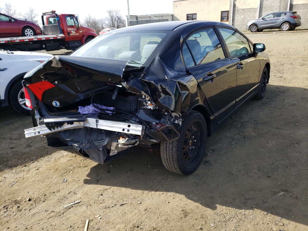 Photo 4 from auction – 2009 HONDA CIVIC LX with VIN 19XFA16599E022387