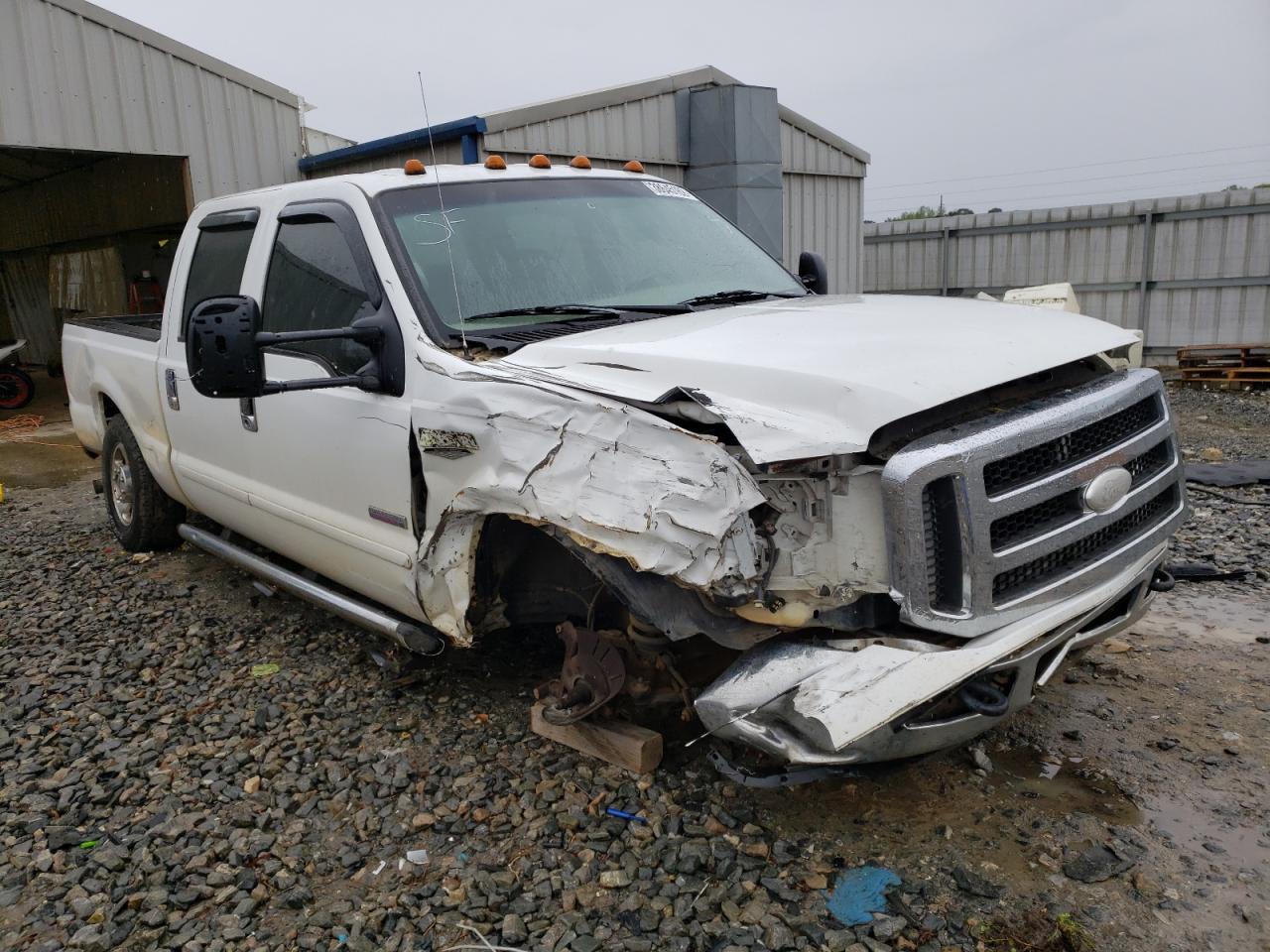 FORD F250 SUPER 2005 with VIN 1FTSW20P65EC10922 - Photo from auction