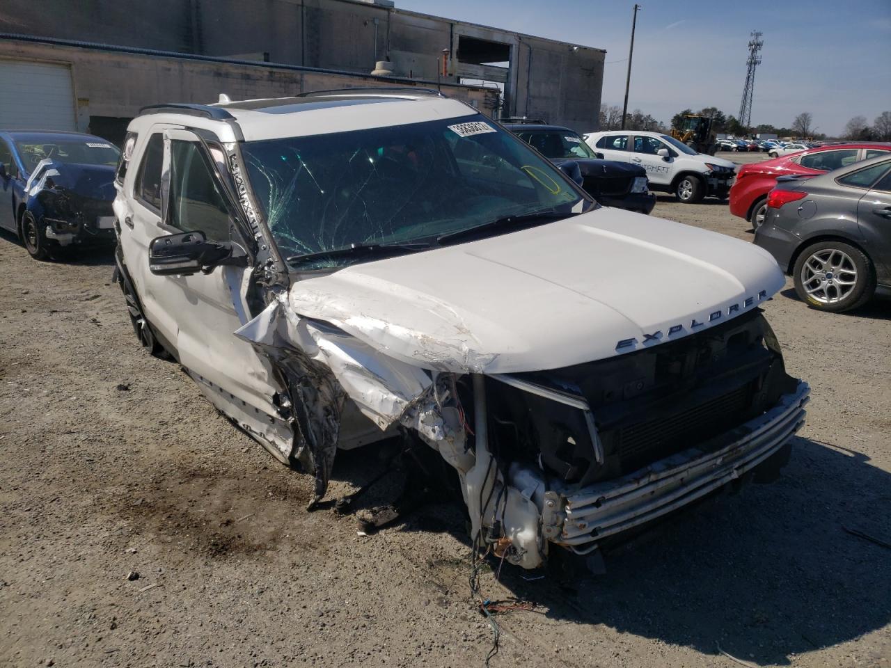 FORD EXPLORER S 2016 with VIN 1FM5K8GT3GGB30270 - Photo from auction