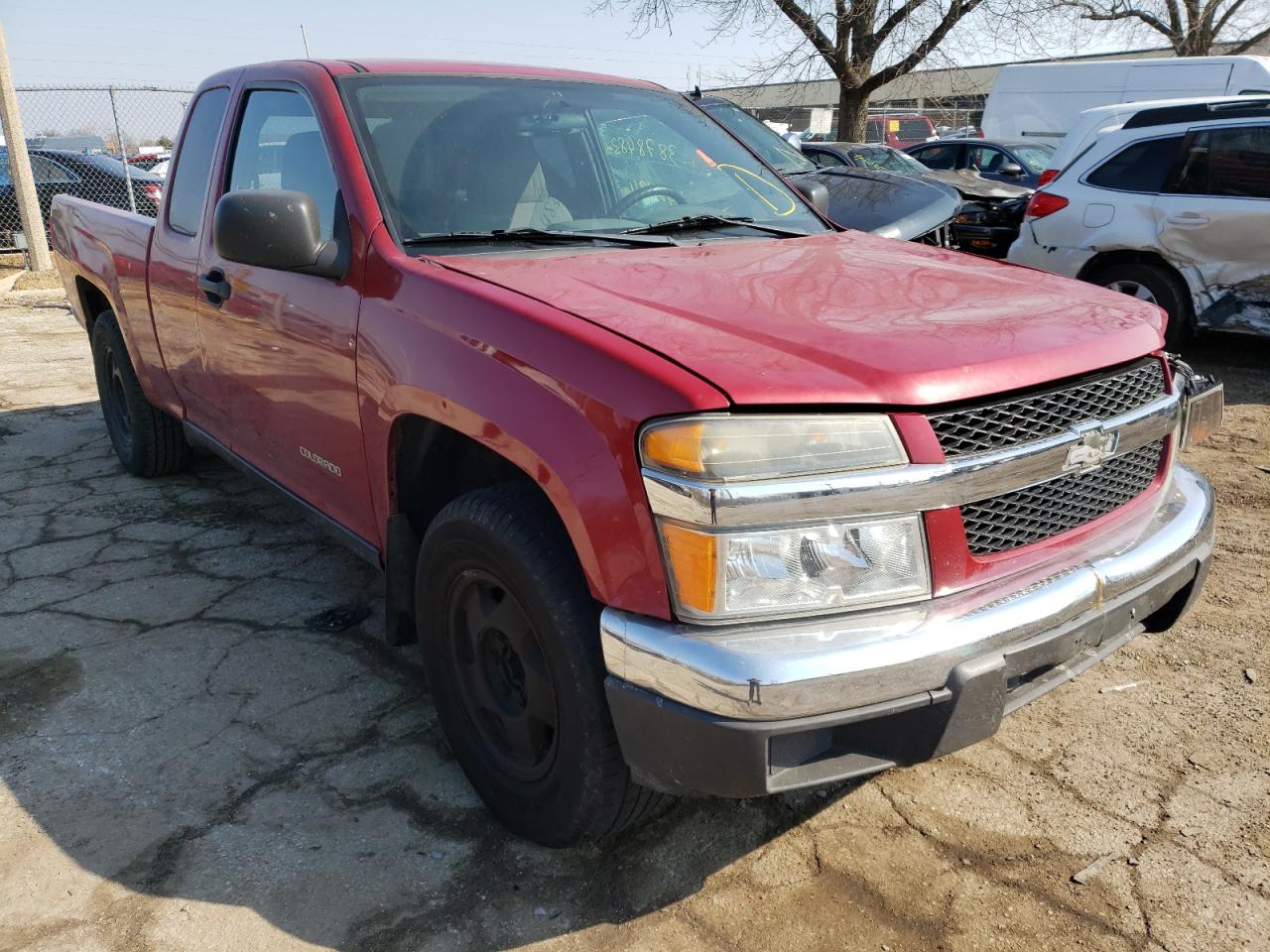 CHEVROLET COLORADO 2005 with VIN 1GCCS196258167859 - Photo from auction