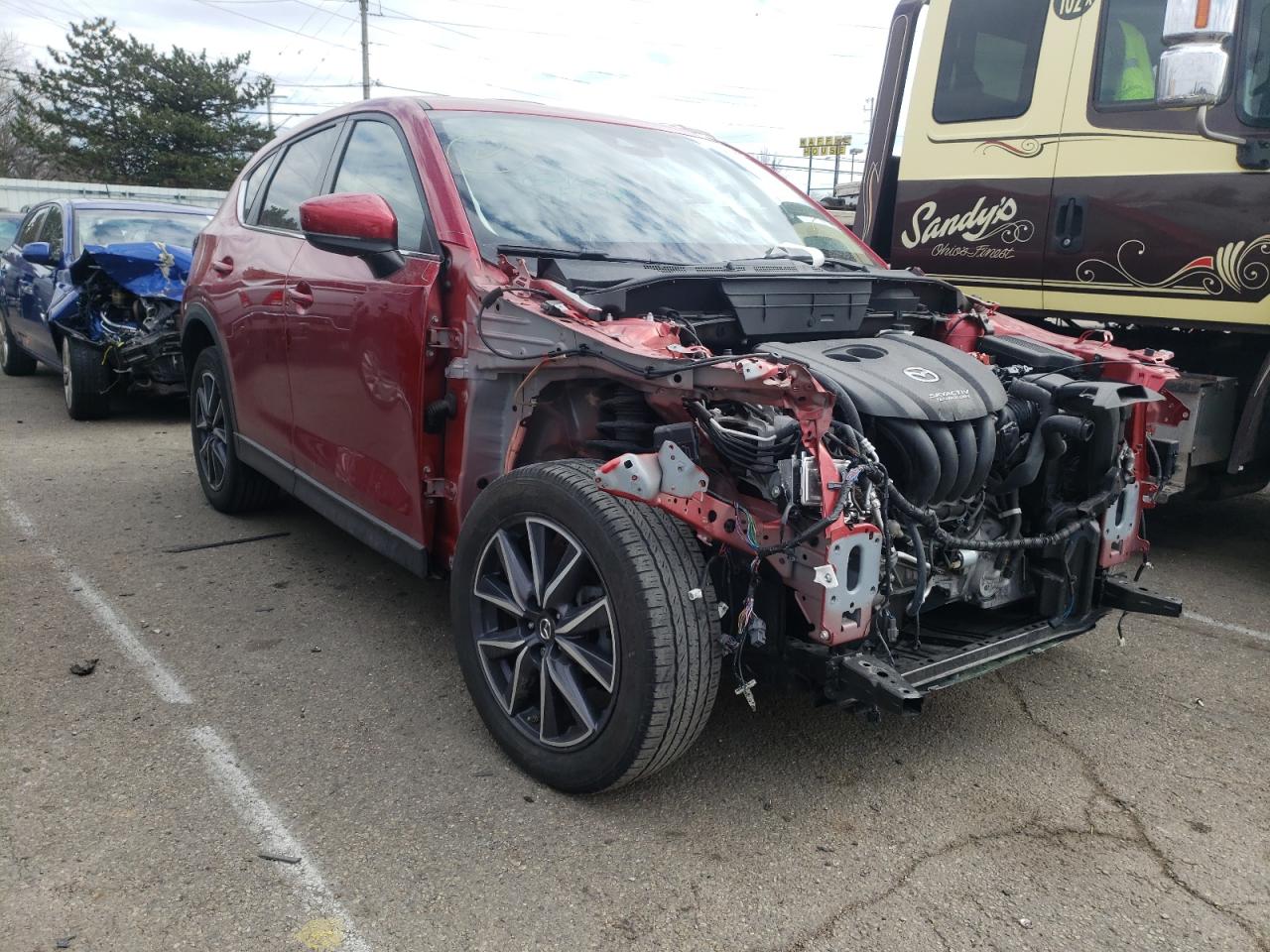 MAZDA CX-5 TOURI 2018 with VIN JM3KFACM5J0442843 - Photo from auction
