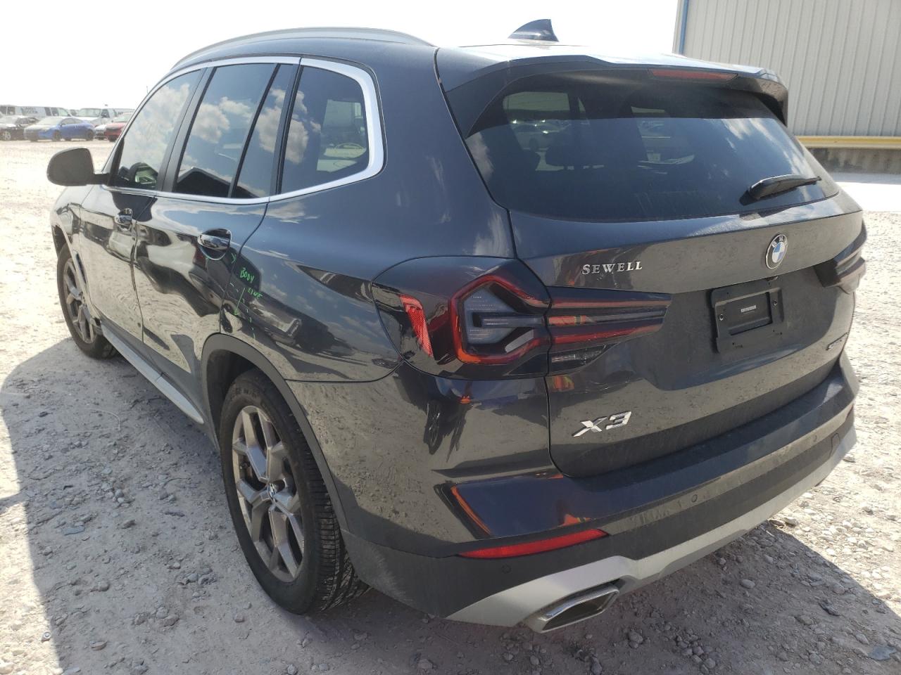 Photo 3 from auction – 2022 BMW X3 SDRIVE3 with VIN 5UX43DP07N9J09661
