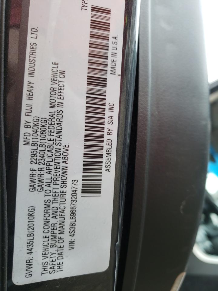 Photo 10 from auction – 2007 SUBARU LEGACY 2.5 with VIN 4S3BL696673204773