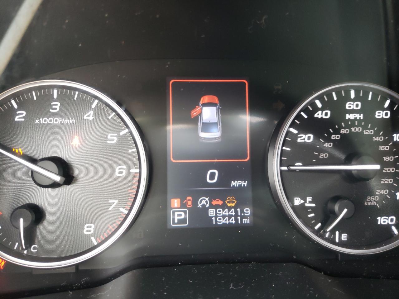 Photo 8 from auction – 2021 SUBARU LEGACY PRE with VIN 4S3BWAF60M3013912