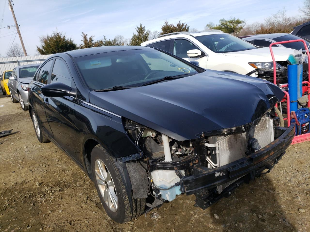HYUNDAI SONATA GLS 2012 with VIN 5NPEB4AC9CH468946 - Photo from auction