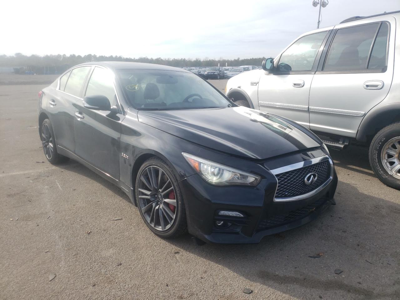 Photo 1 from auction – 2017 INFINITI Q50 RED SP with VIN JN1FV7AR7HM870580