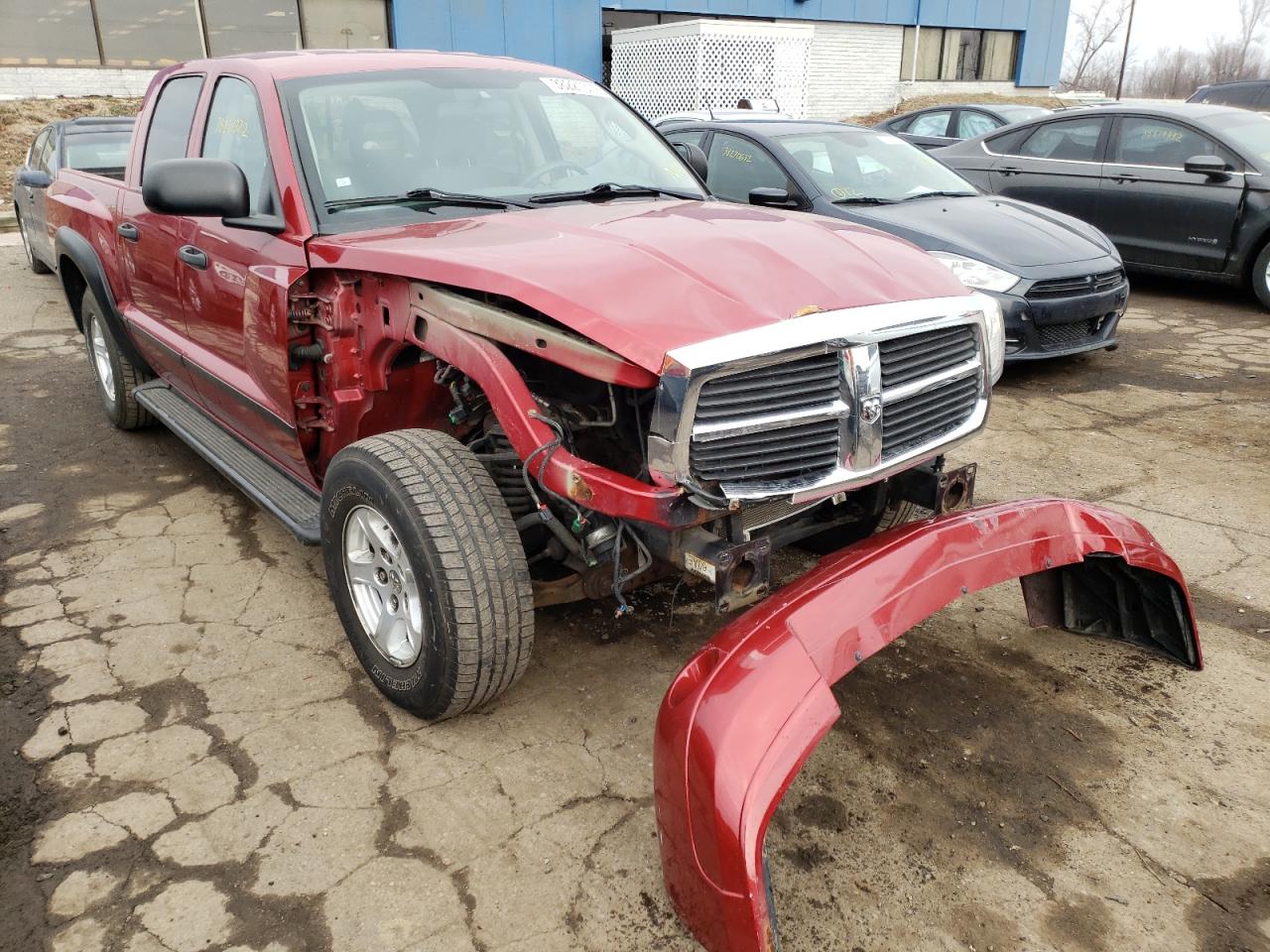 DODGE DAKOTA QUA 2006 with VIN 1D7HW48N86S599547 - Photo from auction