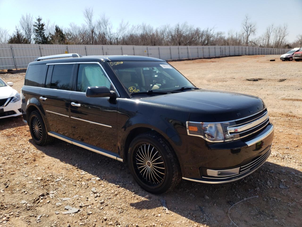 FORD FLEX SEL 2014 with VIN 2FMGK5C81EBD12840 - Photo from auction