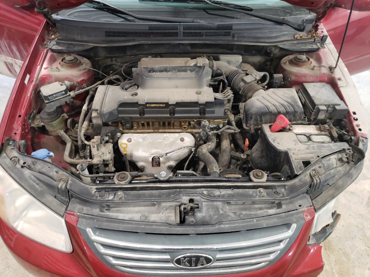 Photo 7 from auction – 2008 KIA SPECTRA EX with VIN KNAFE121385509387