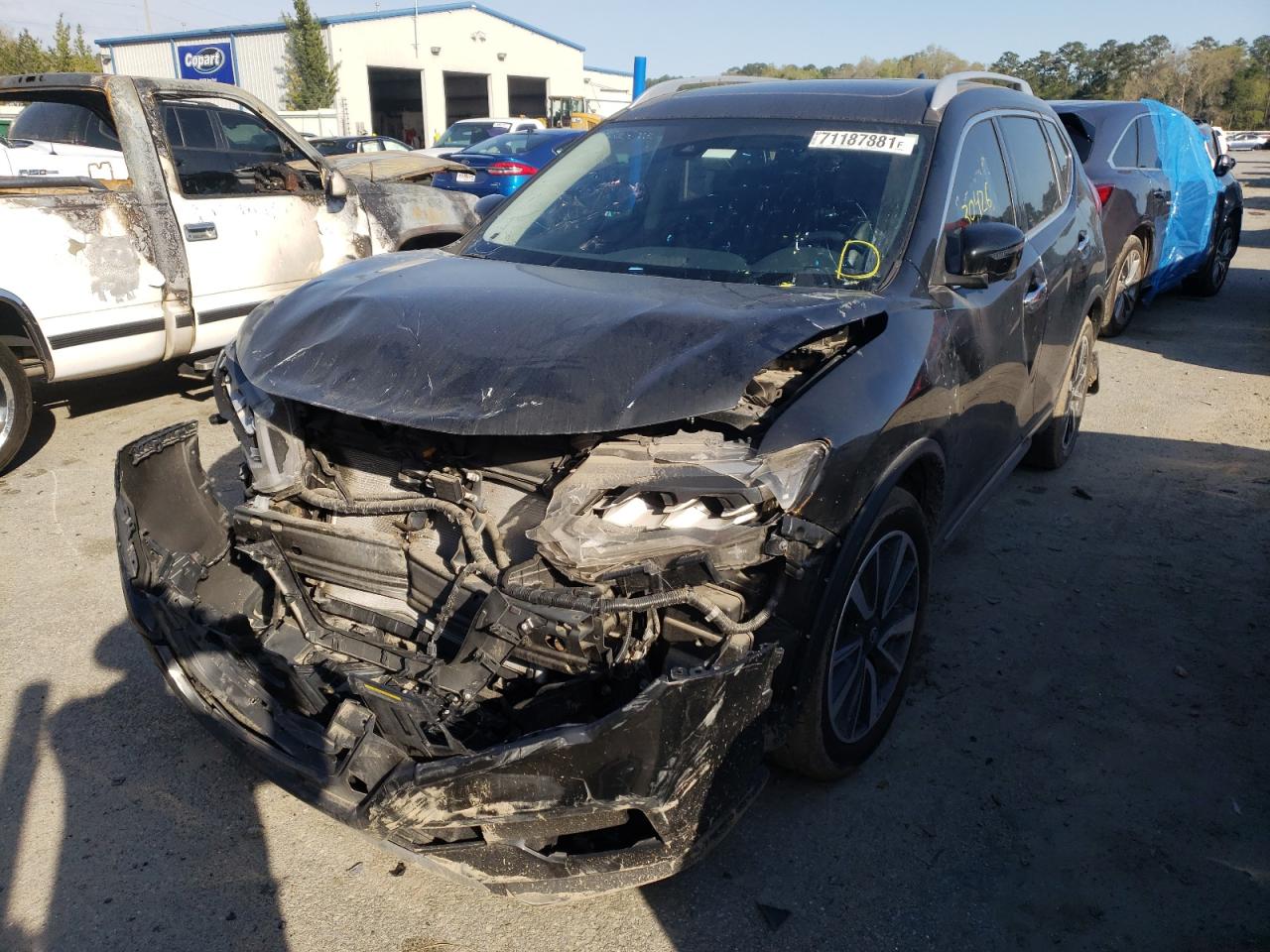 Photo 2 from auction – 2017 NISSAN ROGUE S with VIN JN8AT2MT3HW143436