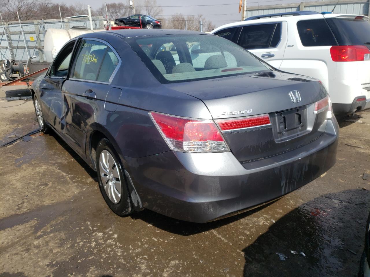 Photo 3 from auction – 2012 HONDA ACCORD LX with VIN 1HGCP2E36CA082145