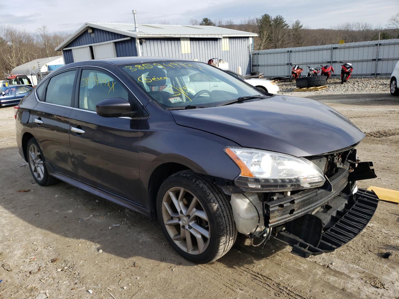 Photo 1 from auction – 2013 NISSAN SENTRA with VIN 3N1AB7AP4DL776565