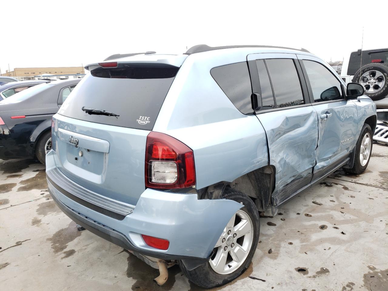 Photo 4 from auction – 2014 JEEP COMPASS SP with VIN 1C4NJCBA1ED504163