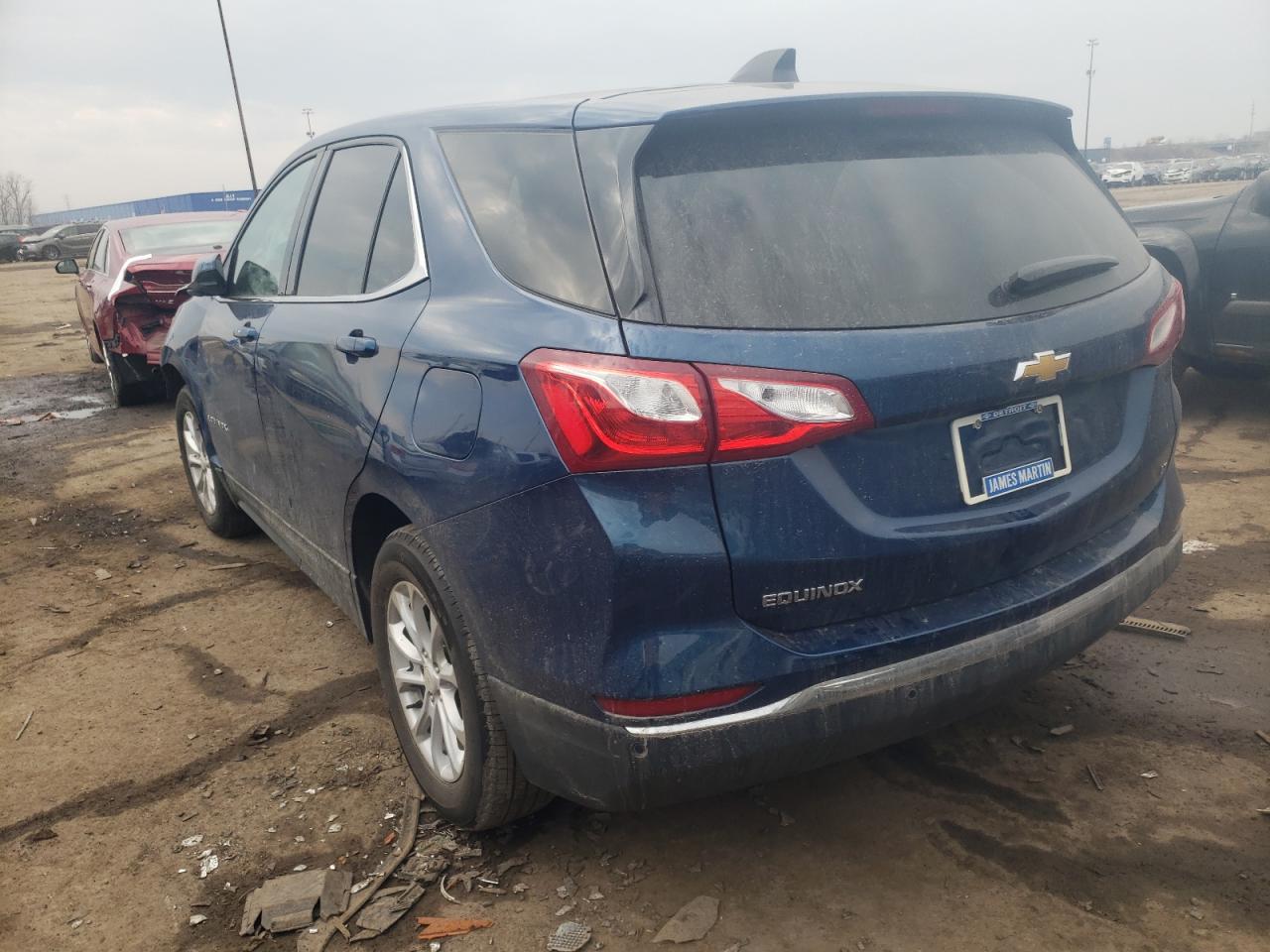 Photo 3 from auction – 2020 CHEVROLET EQUINOX LT with VIN 3GNAXJEV1LL290791