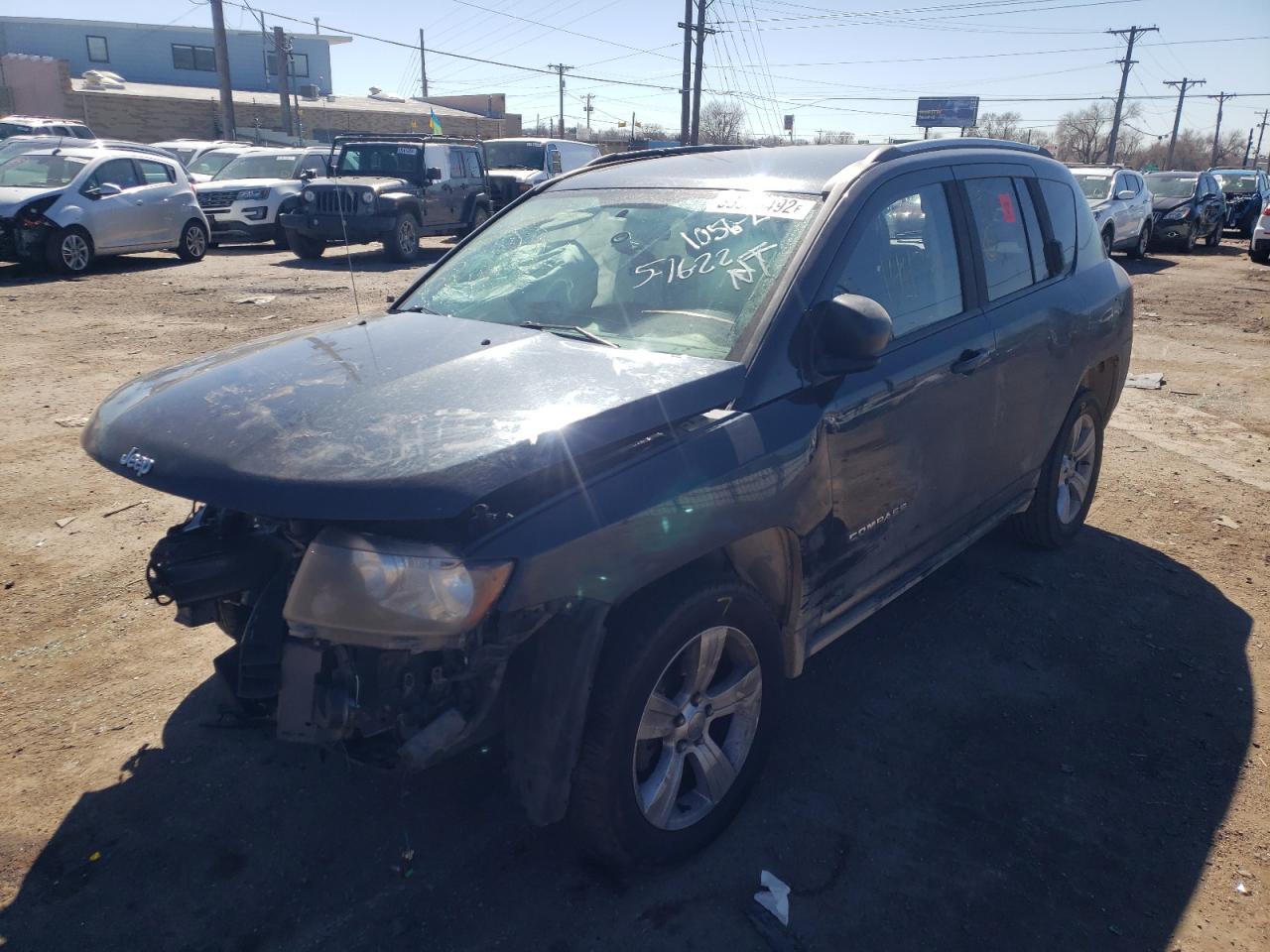 Photo 2 from auction – 2015 JEEP COMPASS SP with VIN 1C4NJDBB2FD321371