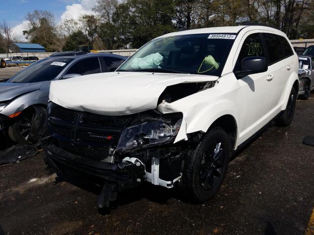 Photo 2 from auction – 2020 DODGE JOURNEY SE with VIN 3C4PDCAB7LT202510