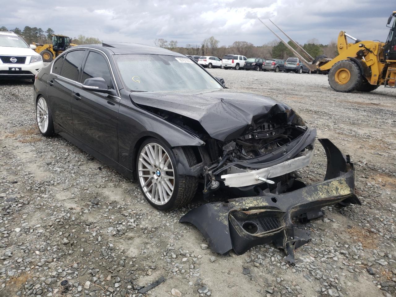 BMW 328 I 2013 with VIN WBA3A5C55DF350478 - Photo from auction