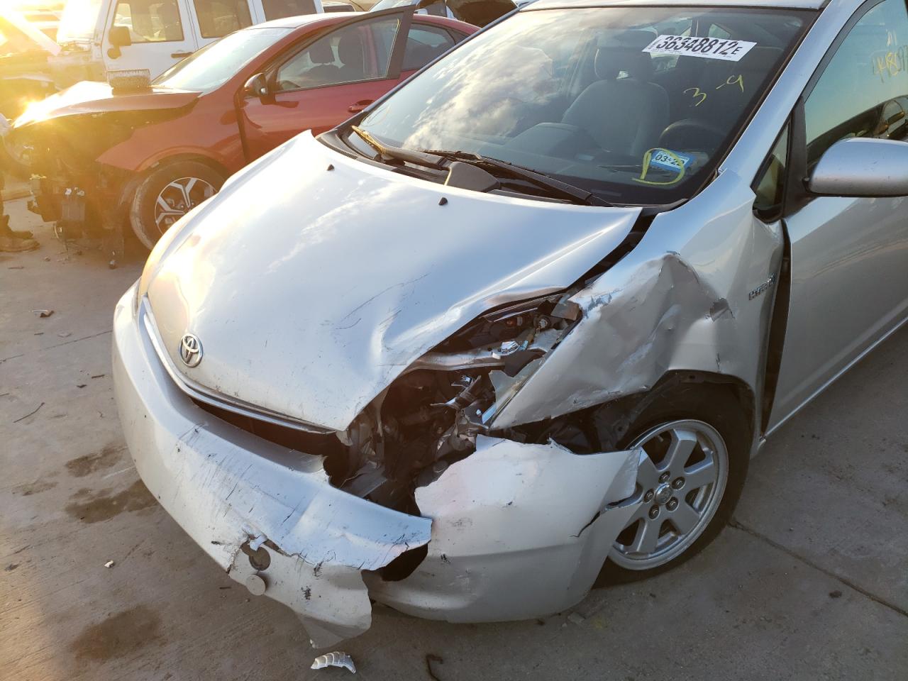 Photo 9 from auction – 2007 TOYOTA PRIUS with VIN JTDKB20U373251248