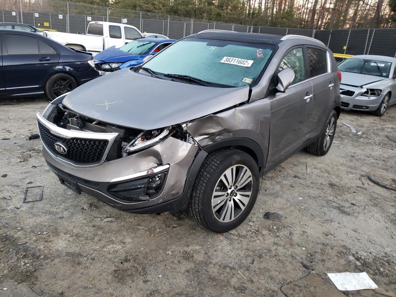 Photo 2 from auction – 2015 KIA SPORTAGE E with VIN KNDPC3AC5F7786619