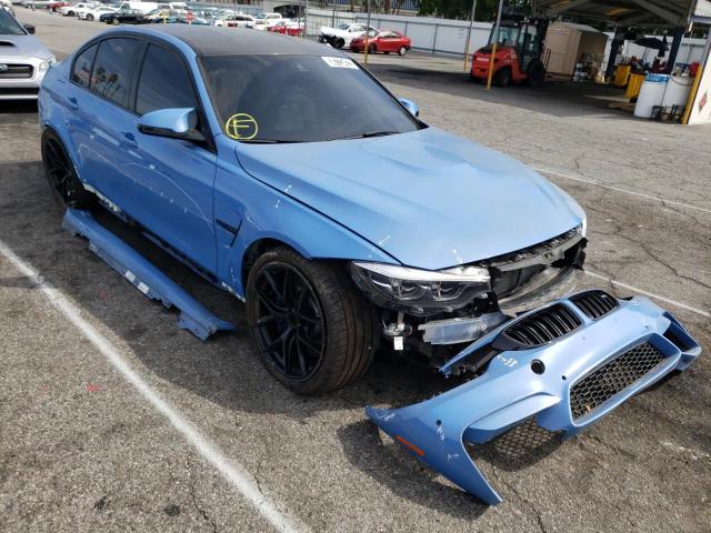 BMW M3 2018 with VIN WBS8M9C59J5K99181 - Photo from auction