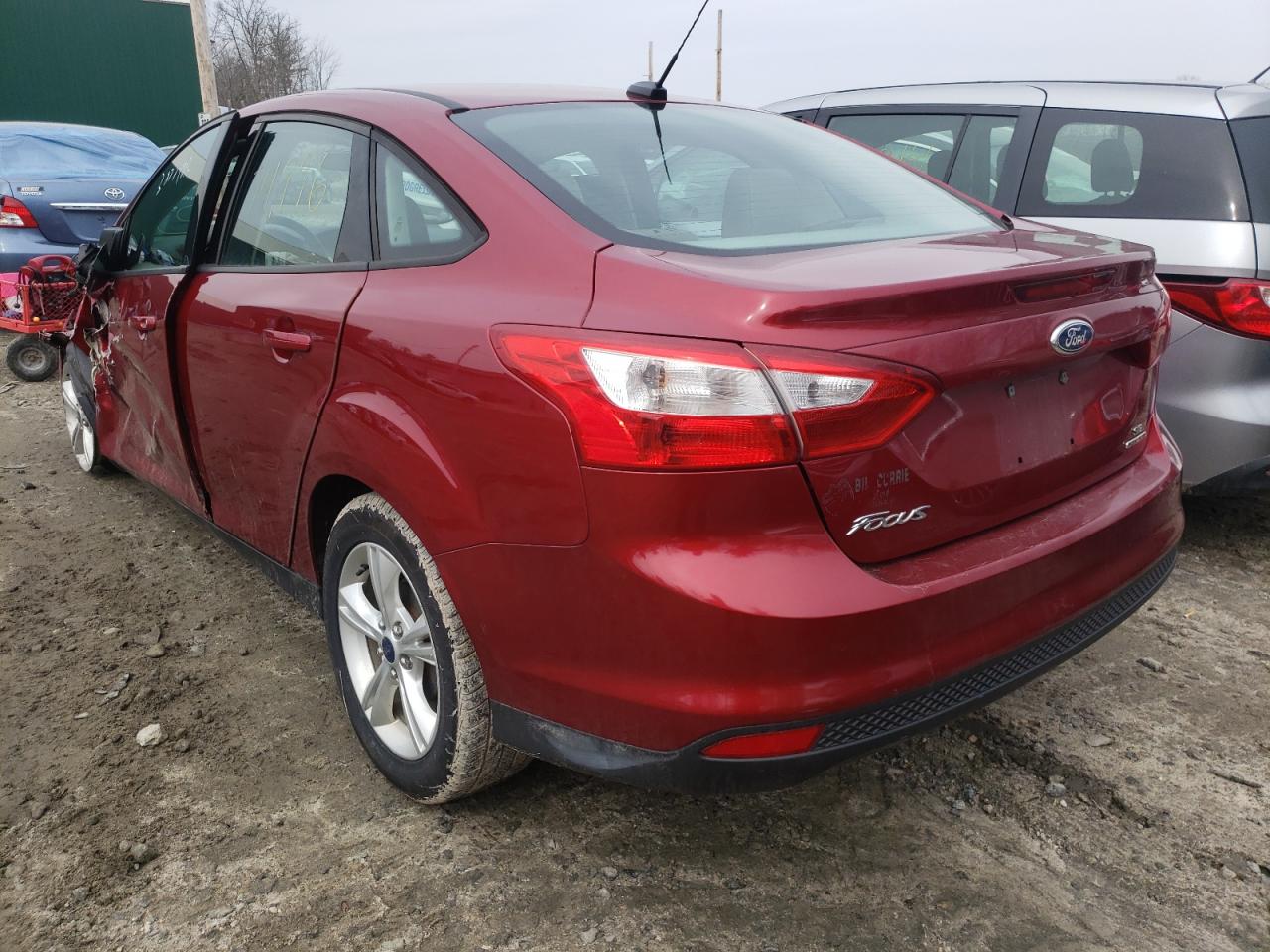 Photo 3 from auction – 2013 FORD FOCUS SE with VIN 1FADP3F24DL323713