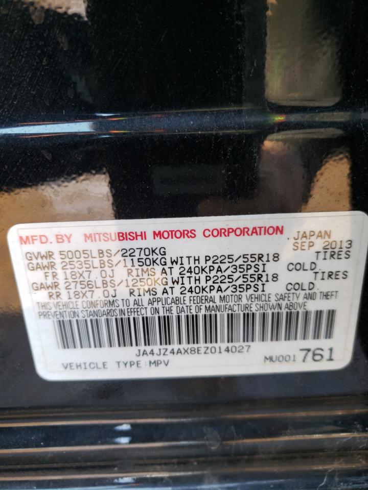 Photo 10 from auction – 2014 MITSUBISHI OUTLANDER with VIN JA4JZ4AX8EZ014027