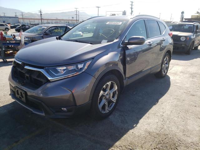 Photo 2 from auction – 2017 HONDA CR-V EXL with VIN 7FARW1H82HE016966