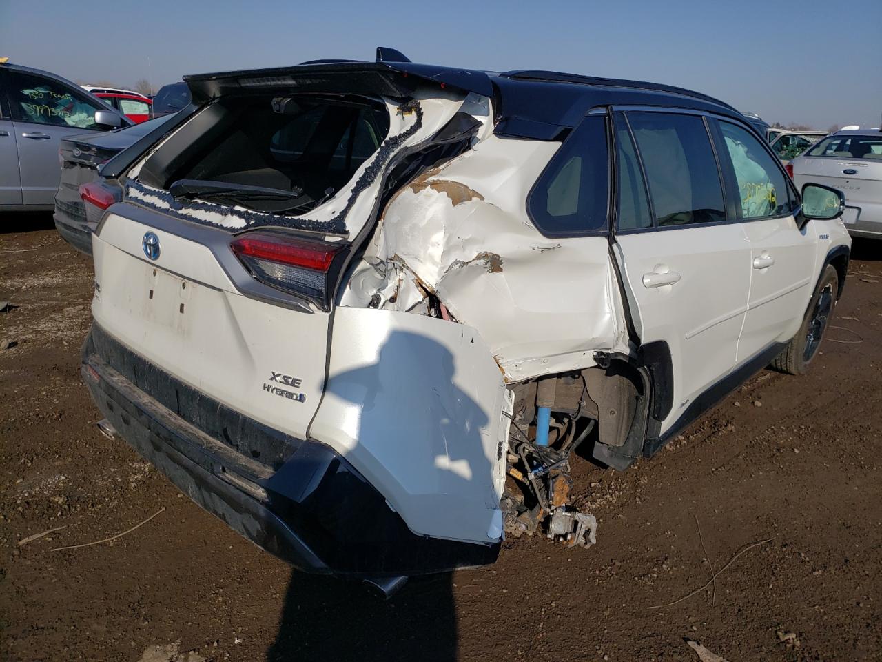 Photo 4 from auction – 2021 TOYOTA RAV4 XSE with VIN 2T3E6RFV1MW006497