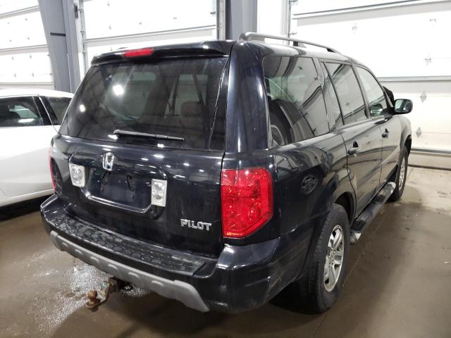 Photo 4 from auction – 2005 HONDA PILOT EXL with VIN 5FNYF18585B055778