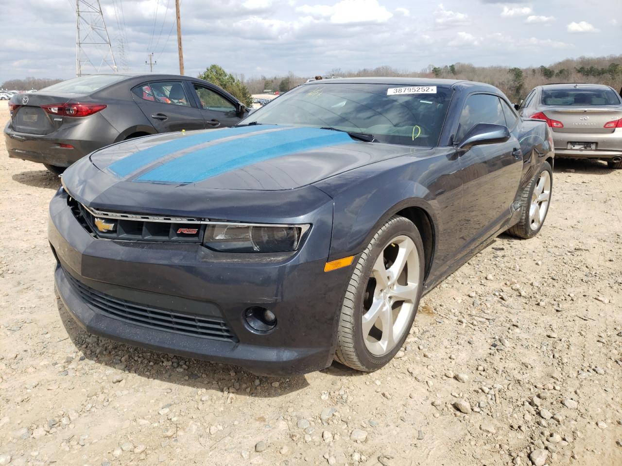 Photo 2 from auction – 2014 CHEVROLET CAMARO LT with VIN 2G1FC1E31E9309833