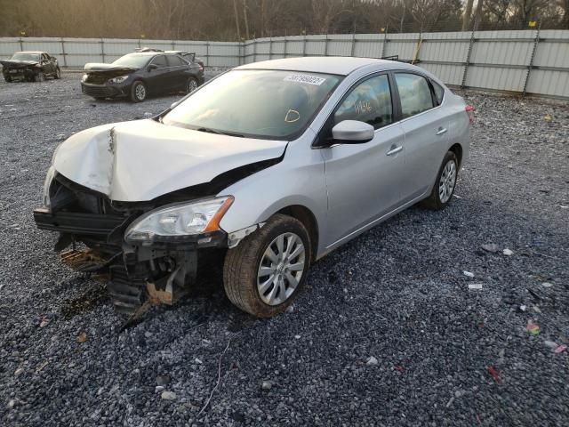 Photo 2 from auction – 2015 NISSAN SENTRA S with VIN 3N1AB7AP1FY340388