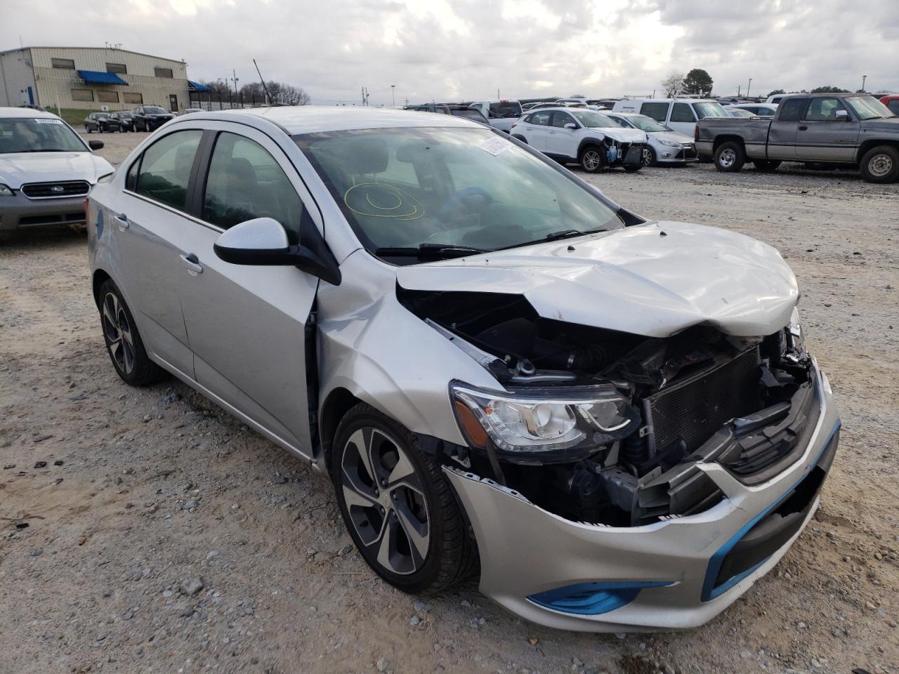 CHEVROLET SONIC PREM 2017 with VIN 1G1JF5SB5H4124843 - Photo from auction