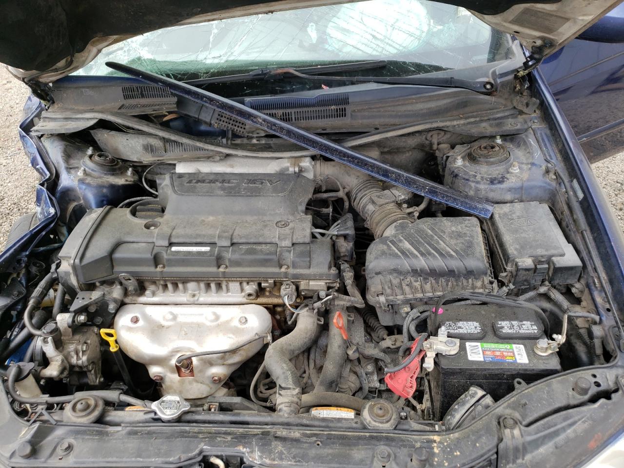 Photo 7 from auction – 2007 KIA SPECTRA EX with VIN KNAFE121675420704
