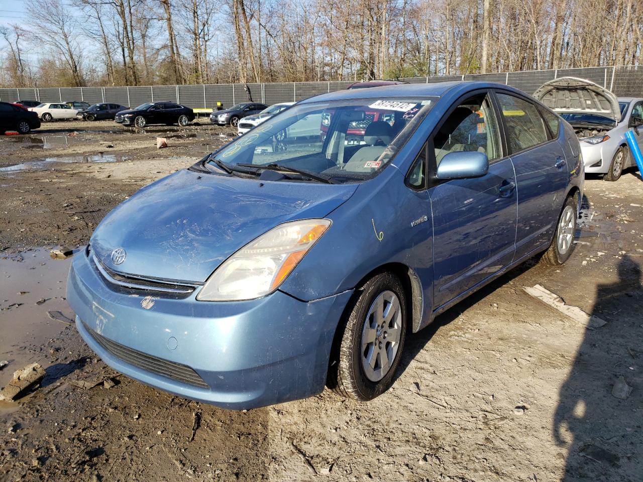 Photo 2 from auction – 2007 TOYOTA PRIUS with VIN JTDKB20U477555780