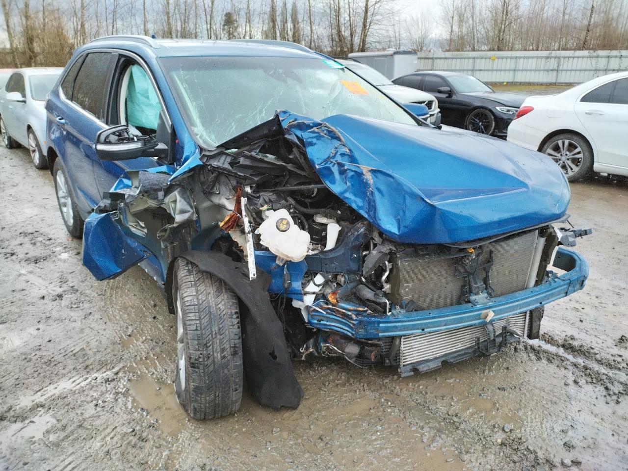 FORD EDGE SEL 2020 with VIN 2FMPK4J91LBA30183 - Photo from auction