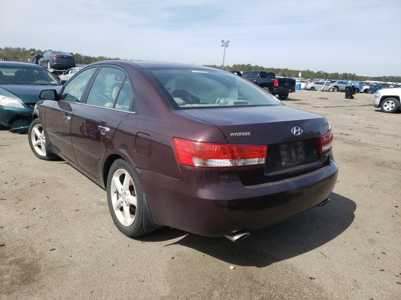 Photo 3 from auction – 2006 HYUNDAI SONATA GLS with VIN 5NPEU46FX6H019972