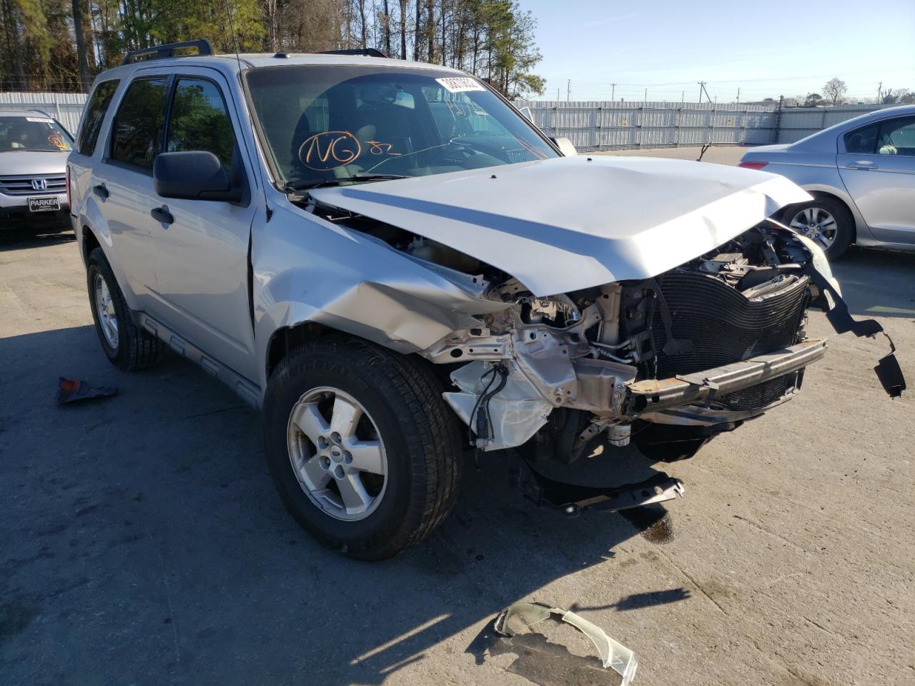 FORD ESCAPE XLT 2010 with VIN 1FMCU0D77AKD28302 - Photo from auction